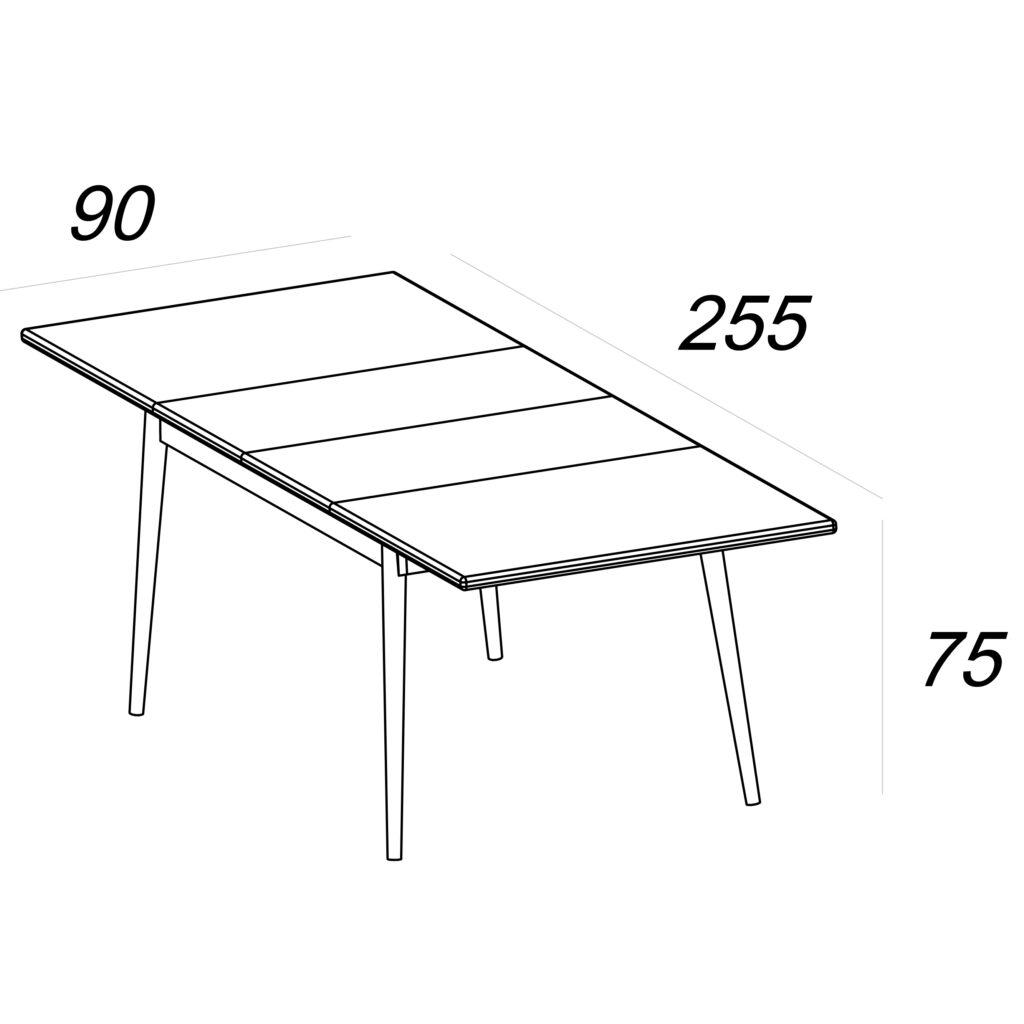 Spisebord Franck ext