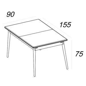 Spisebord Franck ext