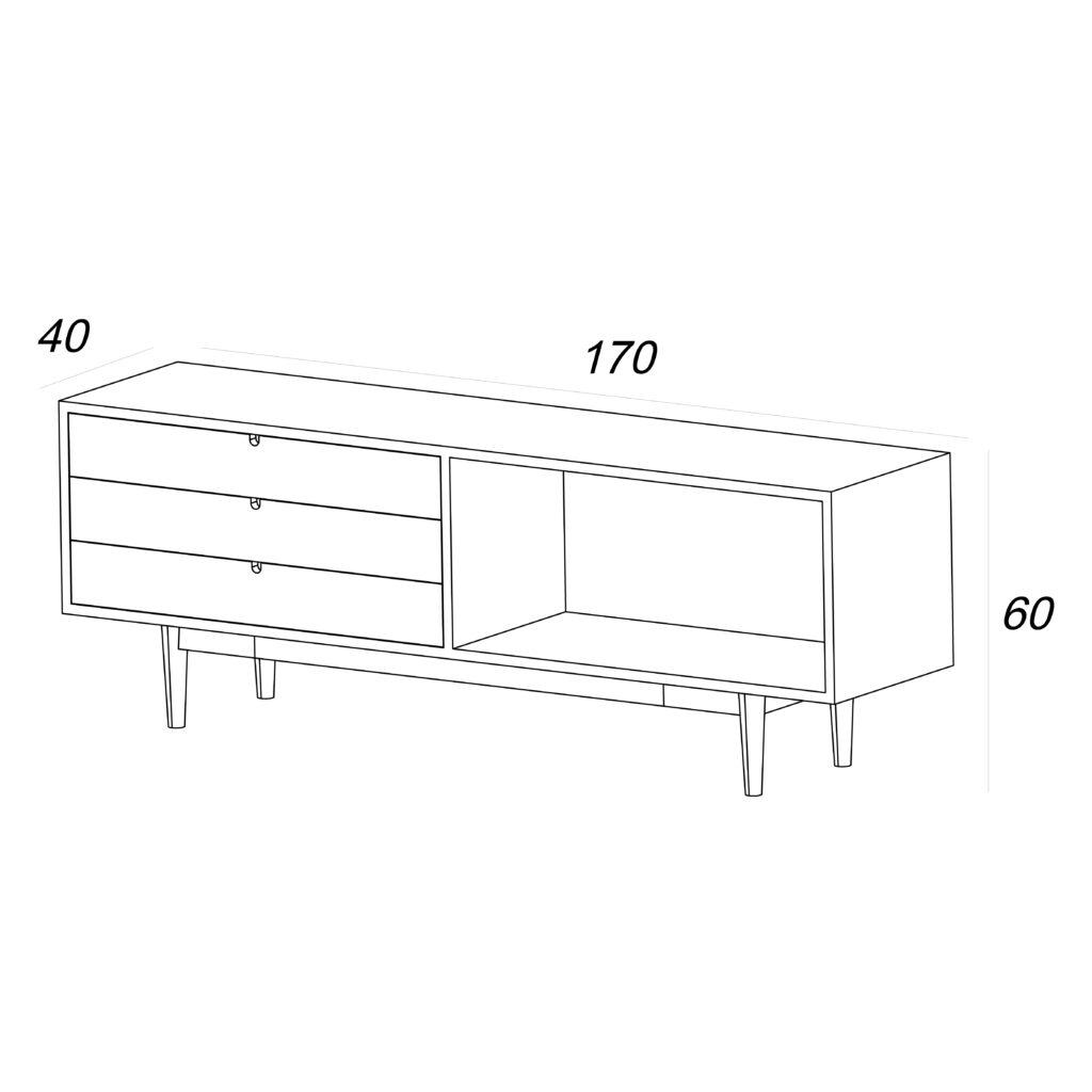TV-bord OV2