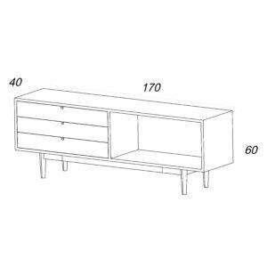 TV-bord OV2