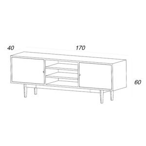 TV-bord OV3